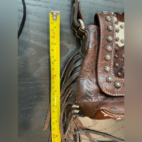 American West Leather Cowhide Purse - Picture 9 of 9